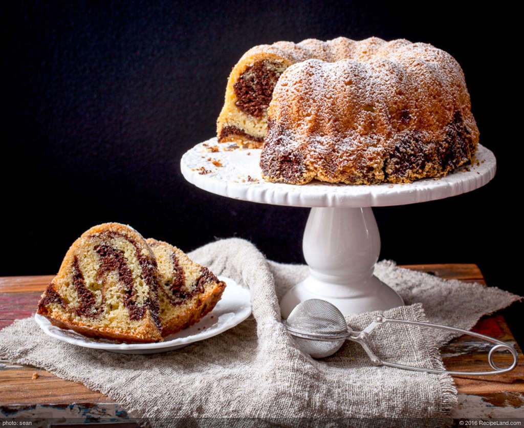Abby's Chocolate Marble Cake recipe