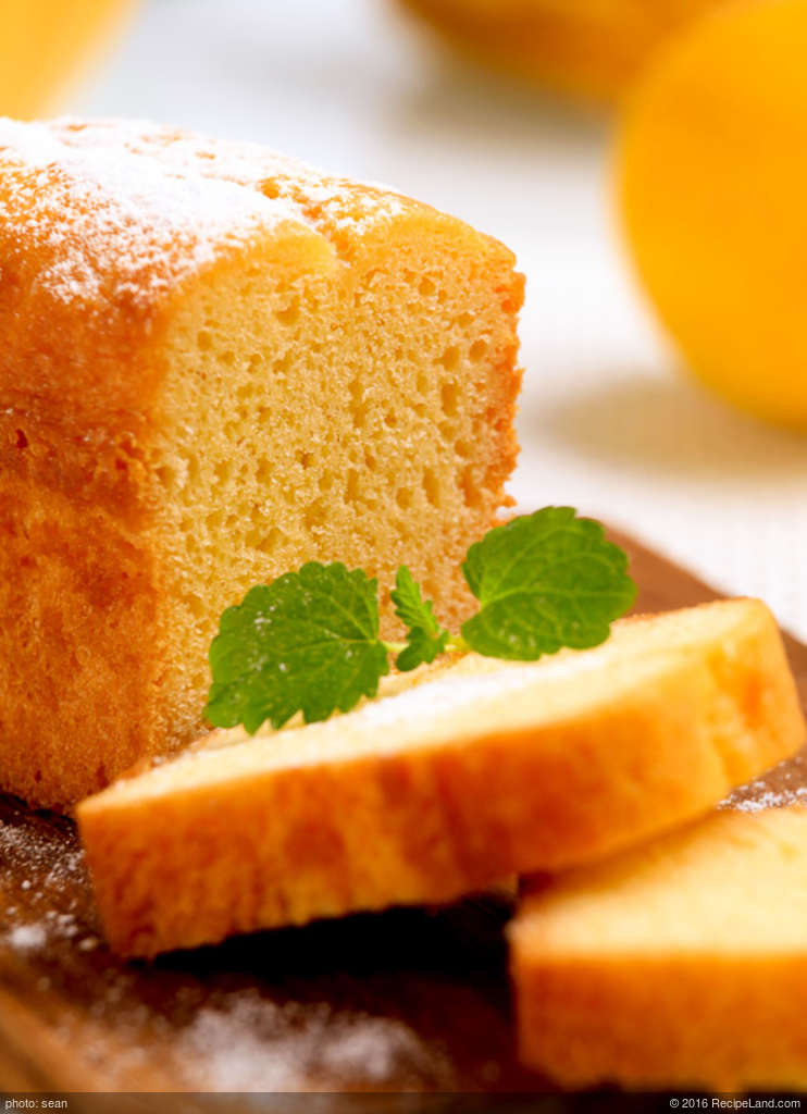 Aunt's Buttermilk Pound Cake recipe