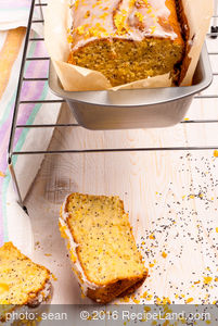 Cowgirl's Lemon Poppy Seed Pound Cake