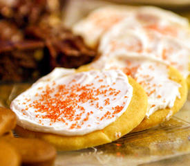 Mom's Sugar Cookies with Cream Cheese Frosting