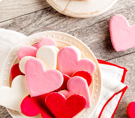 Shortbread Heart Cookies