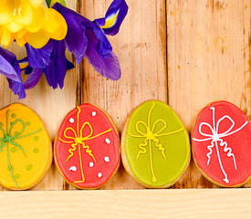 Cute Easter Egg Cookies