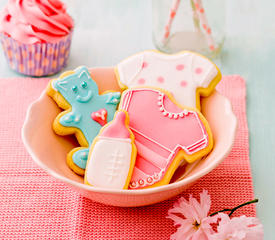 Baby Shower Sugar Cookies