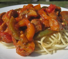 Sausage Cacciatore