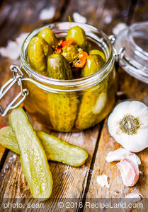 Candied Dill Pickles recipe