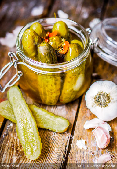 Candied Dill Pickles Recipe | RecipeLand