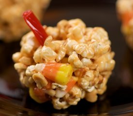 Halloween Popcorn Peanut Pumpkins