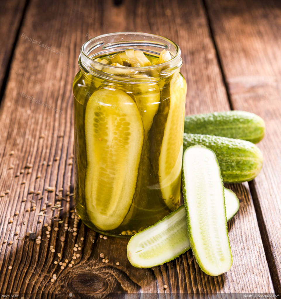 Bread and Butter Microwave Pickles