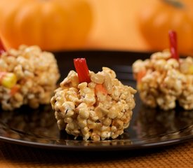 Halloween Popcorn Peanut Pumpkins