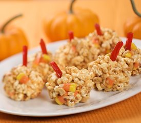 Halloween Popcorn Peanut Pumpkins