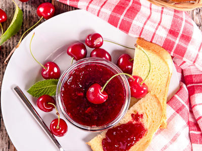 Spiced Cherry Orange Jam