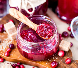 Citrus Cranberry Raspberry Preserves