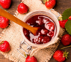 No-Cook Strawberry Jam