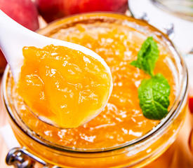 No Cook Peachy Orange Jam