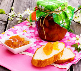 Nectarine and Raspberry Preserves