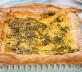 Amazing Spinach, Ricotta and Sweet Potato Tart