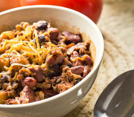 Cheesy Chili for a Crowd