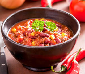 Chili Spiced Beef and Bean Stew