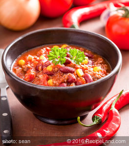 Chili Spiced Beef and Bean Stew