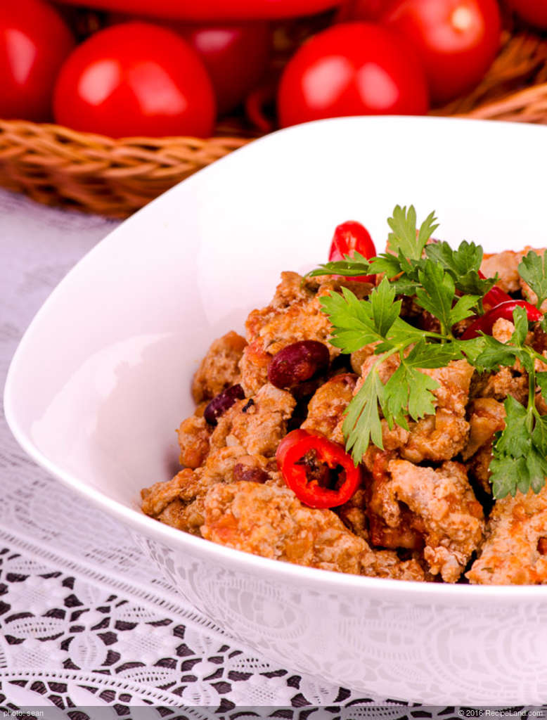 Mom's Chocolate Chili recipe