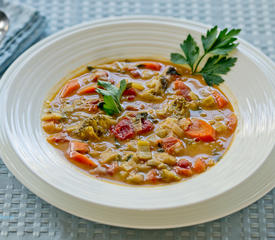 Creamy Vegetable Tahini Soup