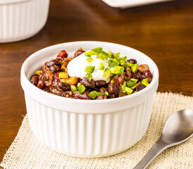 Black Bean-Chipotle Chili with Seitan