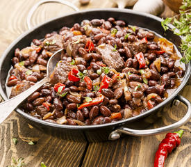 Black Bean Beef and Pork Chili