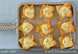 Savory Filo Cheese Cups recipe