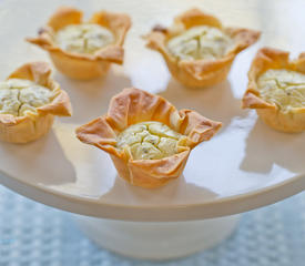 Savory Filo Cheese Cups