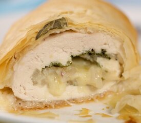 Low Fat Chicken in Phyllo