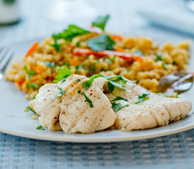 Filets of Sole in White Wine Sauce