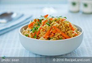 Curried Rice and Carrots