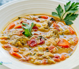 Creamy Vegetable Tahini Soup