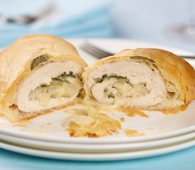 Low Fat Chicken in Phyllo