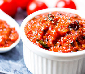 Eggplant-Tomato Chutney