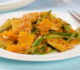 Butternut Squash, Green Beans and Tofu