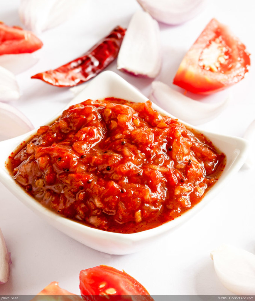 Apple-Lovage Chutney