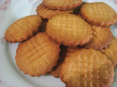 Homemade Peanut ButterCookies