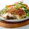 Baked Crusted Cod with Italian Breadcrumbs