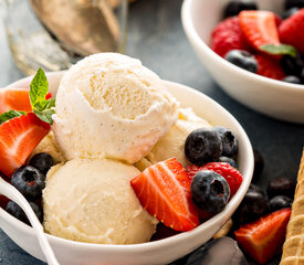 Mascarpone Vanilla Ice Cream