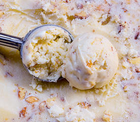 Brown Sugar and Toasted Almond Ice Cream