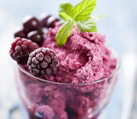 Decadent Blackberry Ice Cream