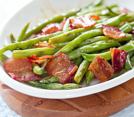 Bacon Glazed Green Beans