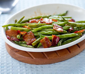 Bacon Glazed Green Beans