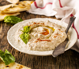 Baba Ganoush with Pine Nuts