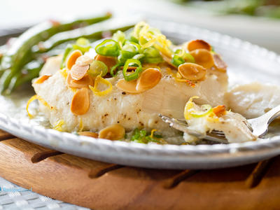 Almond Baked Norwegian Cod 