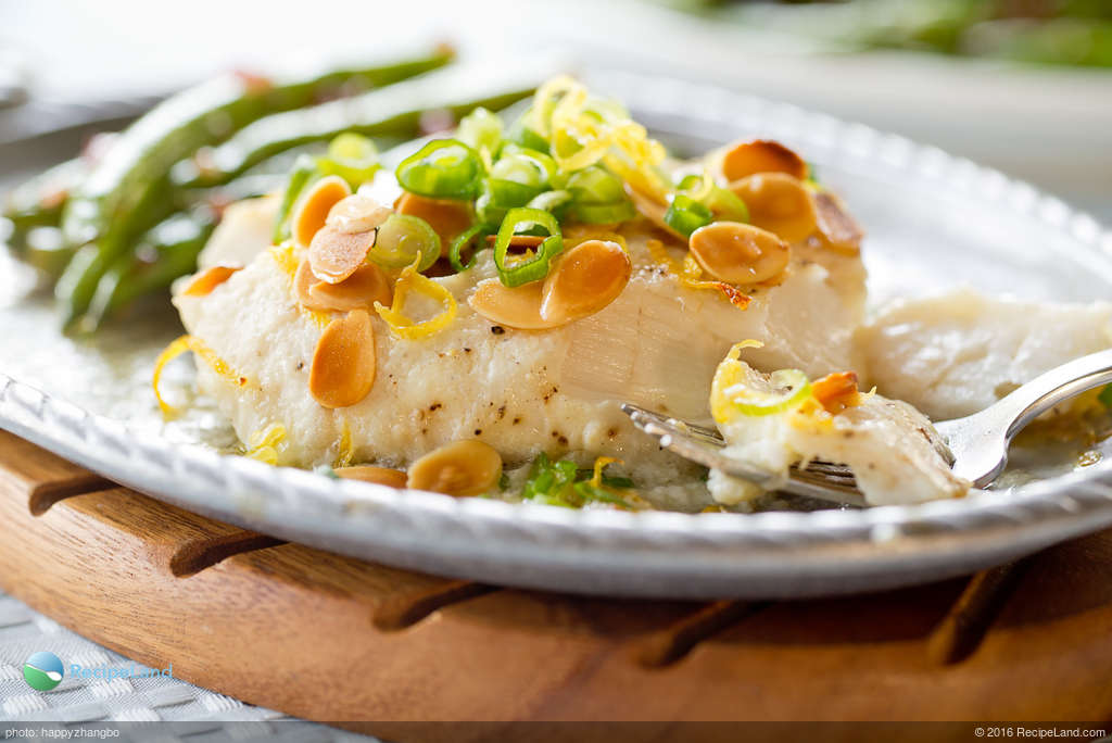 Almond Baked Norwegian Cod  recipe
