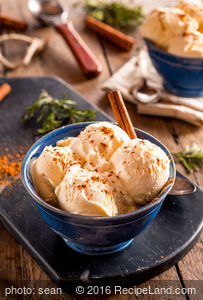 Cinnamon Streusel Ice Cream