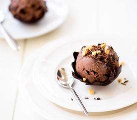 Chocolate Raspberry Toasted Hazelnut Ice Cream