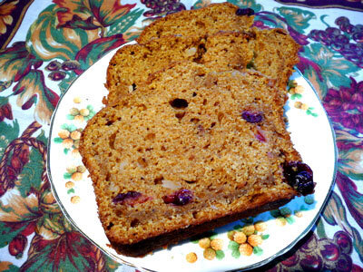 Cider Pumpkin Bread